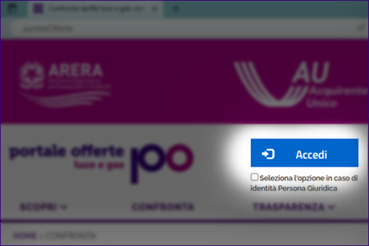 Accedi al Portale Offerte